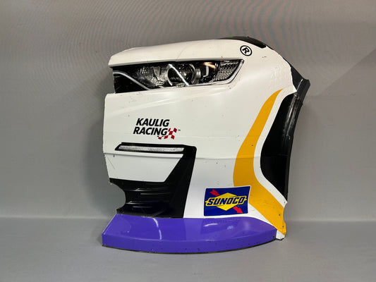 AJ Allmendinger #16 2024 Martinsville Amarr Nascar Nose Corner