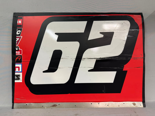 Cole Butcher #62 2025 Bristol Atlantic Tiltload Nascar Door Panel