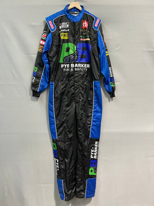 John Hunter Nemechek #42 2024 Pye Barker Nascar Crew Firesuit C-48 W-38 L-32