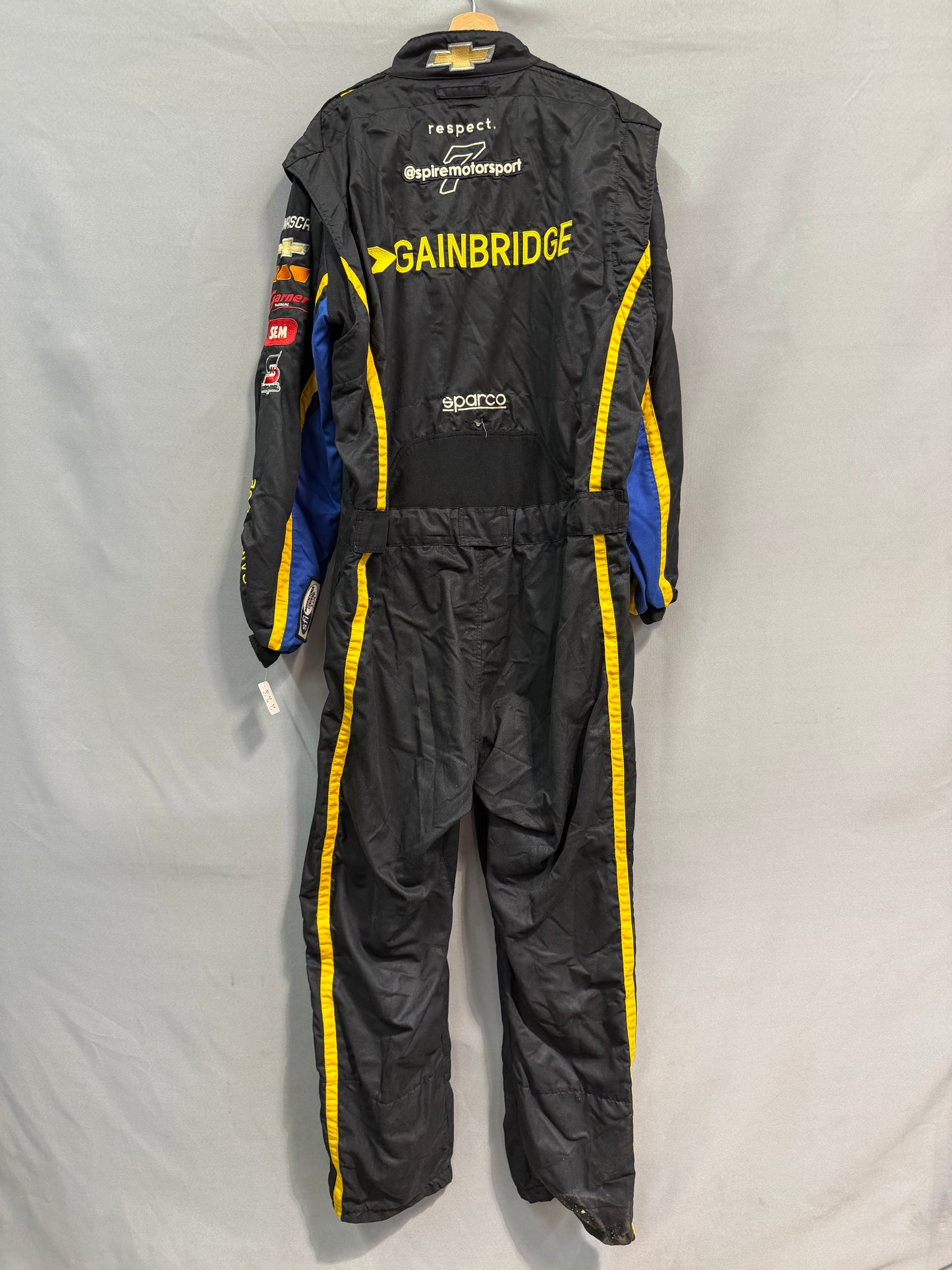 Corey Lajoie #7 2024 Gainbridge Nascar Crew Firesuit C-48 W-42 L-32