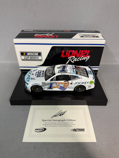 Ross Chastain #1 2024 Jockey Infinite Cool Nascar Autographed Diecast