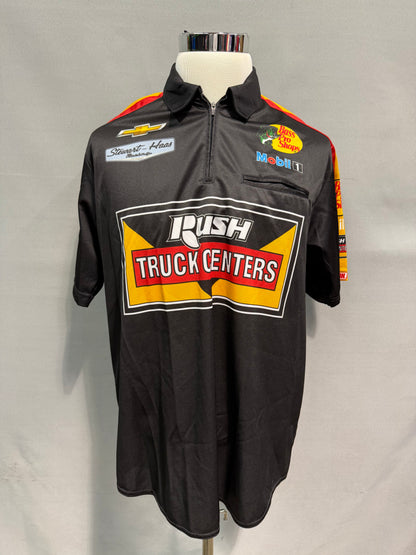 Tony Stewart #14 Rush Truck Centers Nascar Crew Shirt Size Large