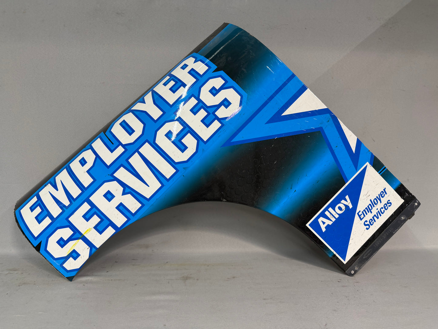 Josh Williams #11 2025 Darlington Throwback Alloy Employer Nascar Partial Quarter Panel