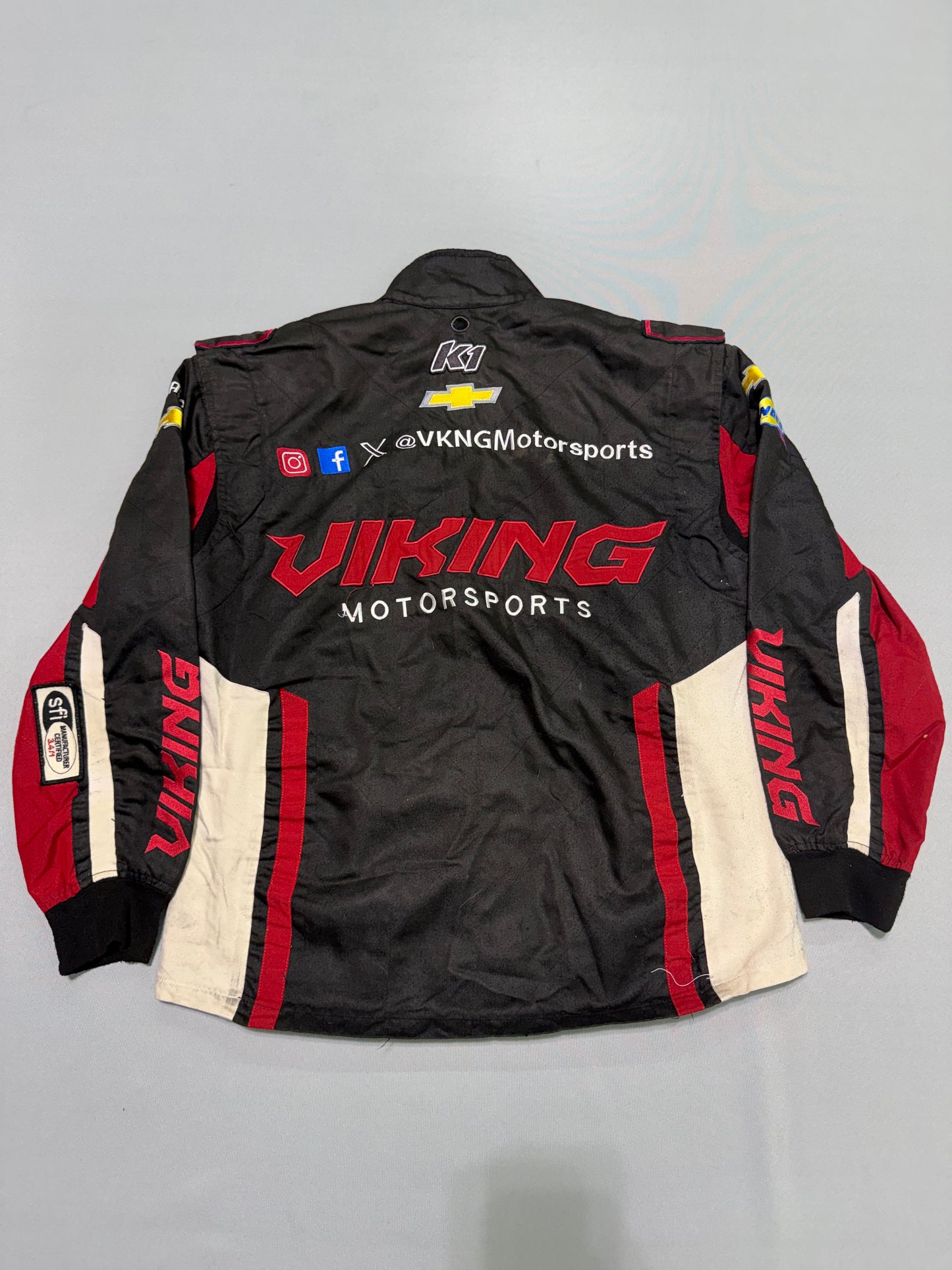 Matt Dibenedetto #99 2025 Viking Motorsports Nascar 2 Piece Crew Firesuit C-46 W-36 L-27