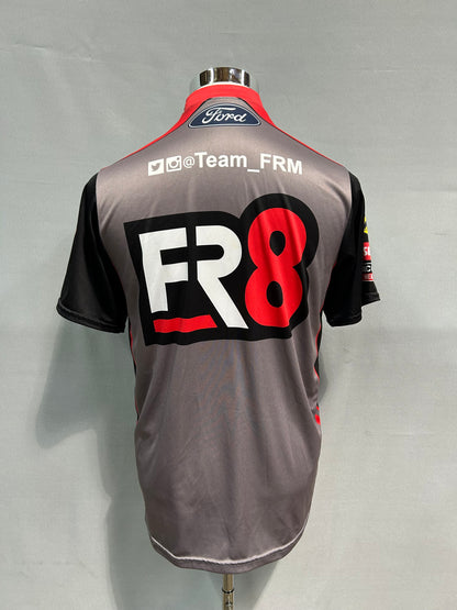 Zane Smith #38 FR8 Nascar Crew Shirt Size Small