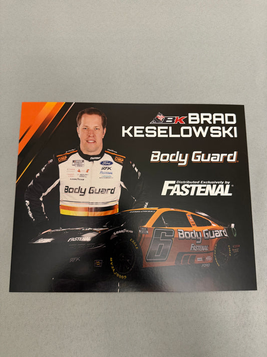 Brad Keselowski #6 2024 Fastenal Body Guard Nascar Hero Card