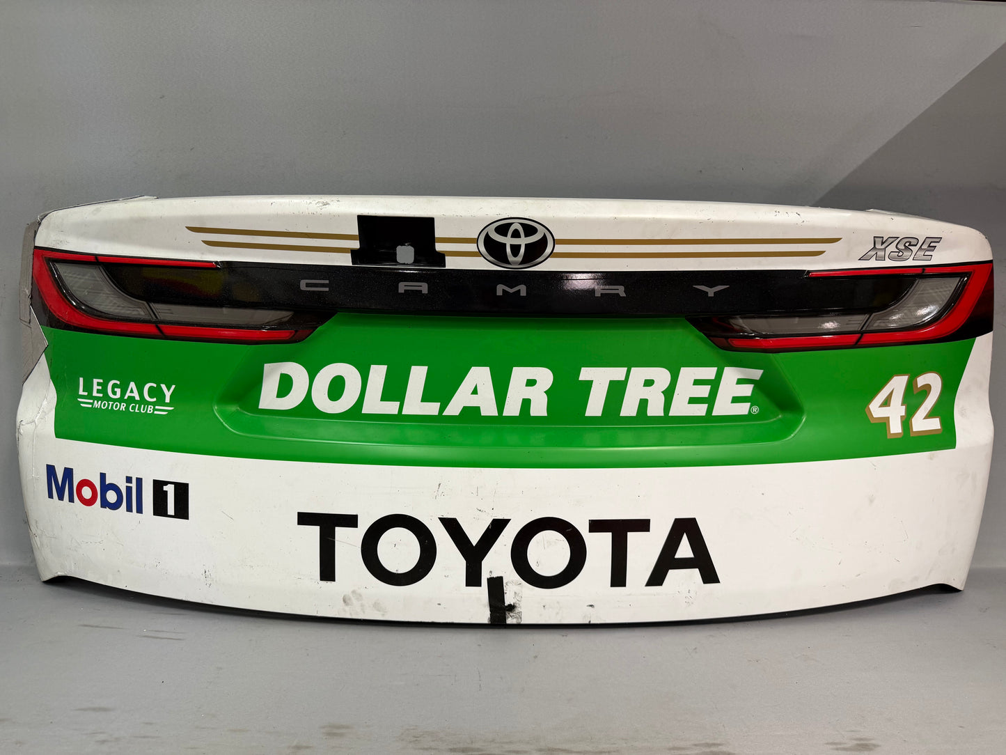 John Hunter Nemechek #42 2026 Bristol 1 Dollar Tree Nascar Rear Bumper