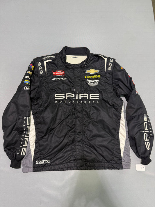 Spire Motorsports 2024 Craftsman Truck Series Nascar Crew Firesuit Jacket Size 52