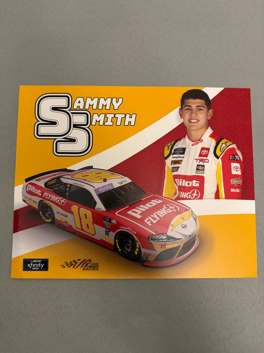 Sammy Smith #18 2023 Pilot Flying J Nascar Hero Card