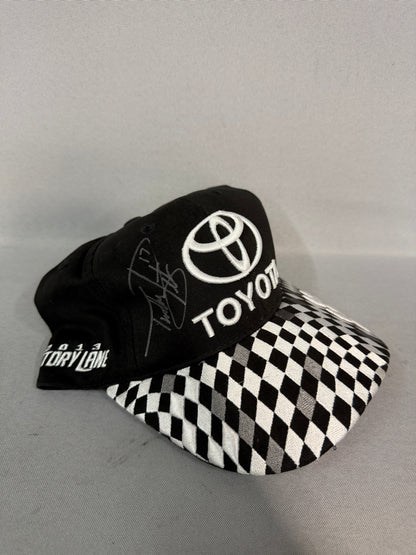 Timothy Peters #17 2013 Iowa Toyota Racing Nascar Autographed Victory Lane Hat