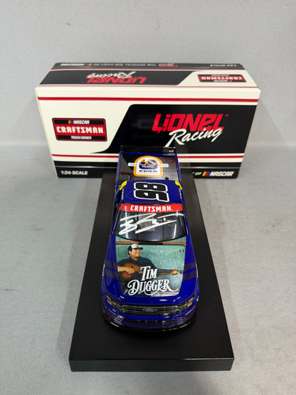 Ty Majeski #98 2024 Curb Records 60th Tim Dugger Nascar Autographed Diecast