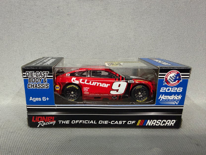 Chase Elliott #9 2026 Llumar Nascar 1/64 Diecast