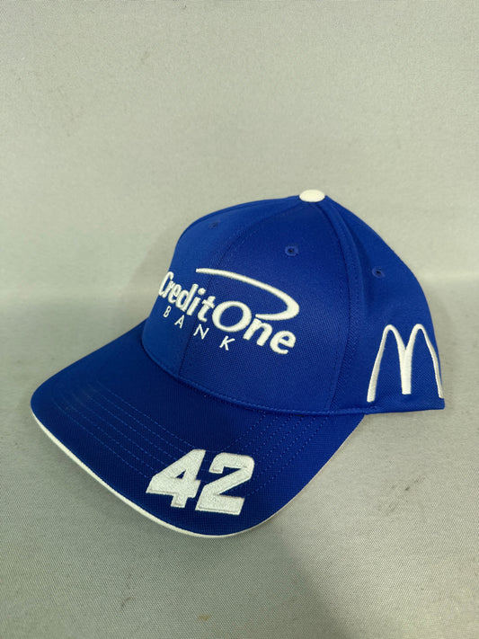 Kyle Larson #42 Credit One Bank Nascar Team Issued Hat