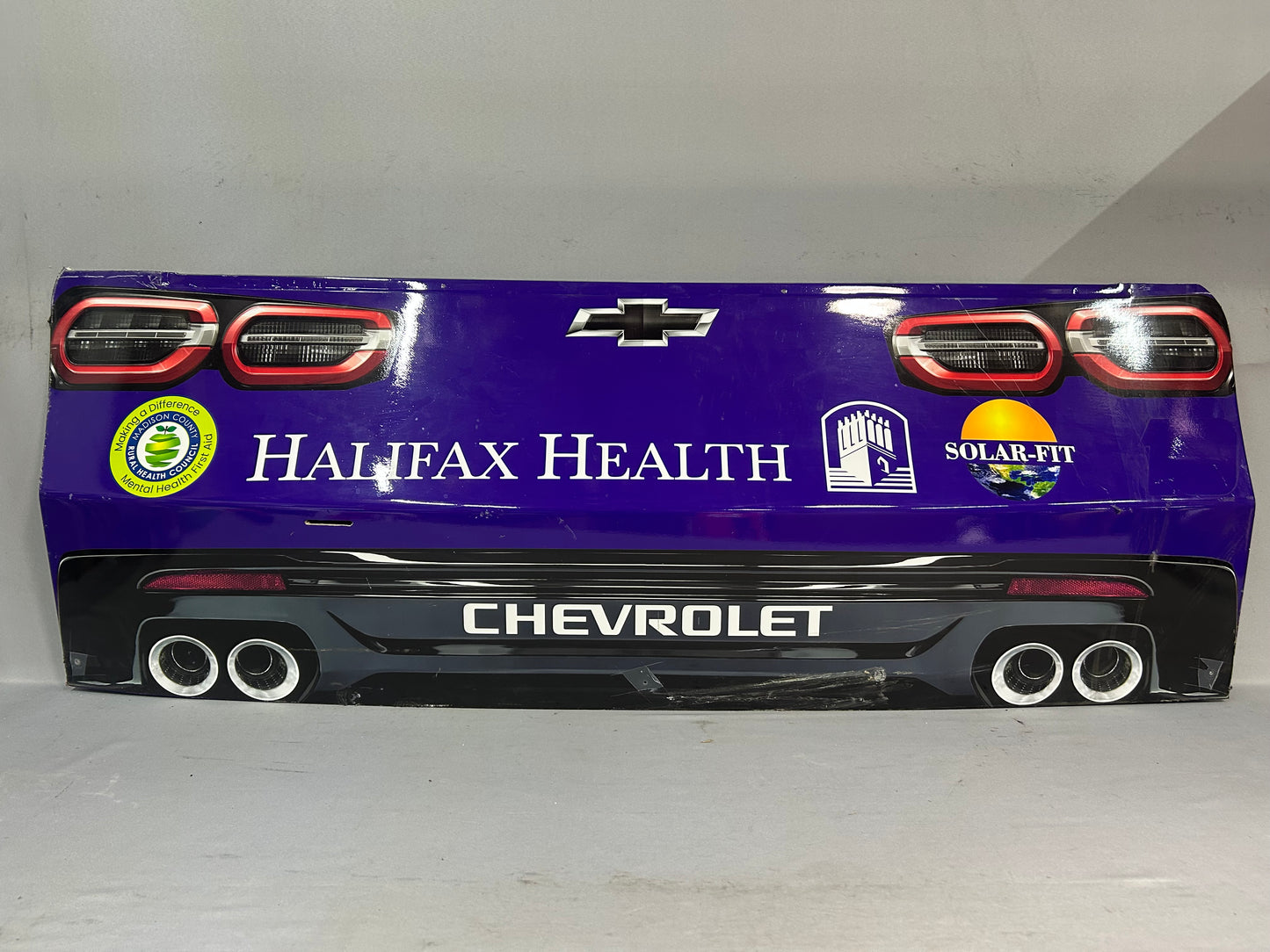 Daniel Dye #10 2025 Watkins Glen Race To Stop Suicide Nascar Rear Bumper