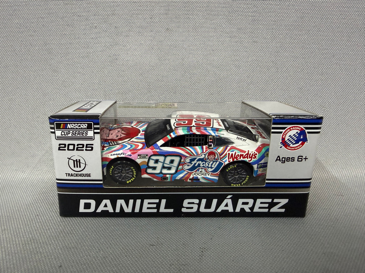 Daniel Suarez #99 2025 Wendy’s Frosty Nascar 1/64 Diecast