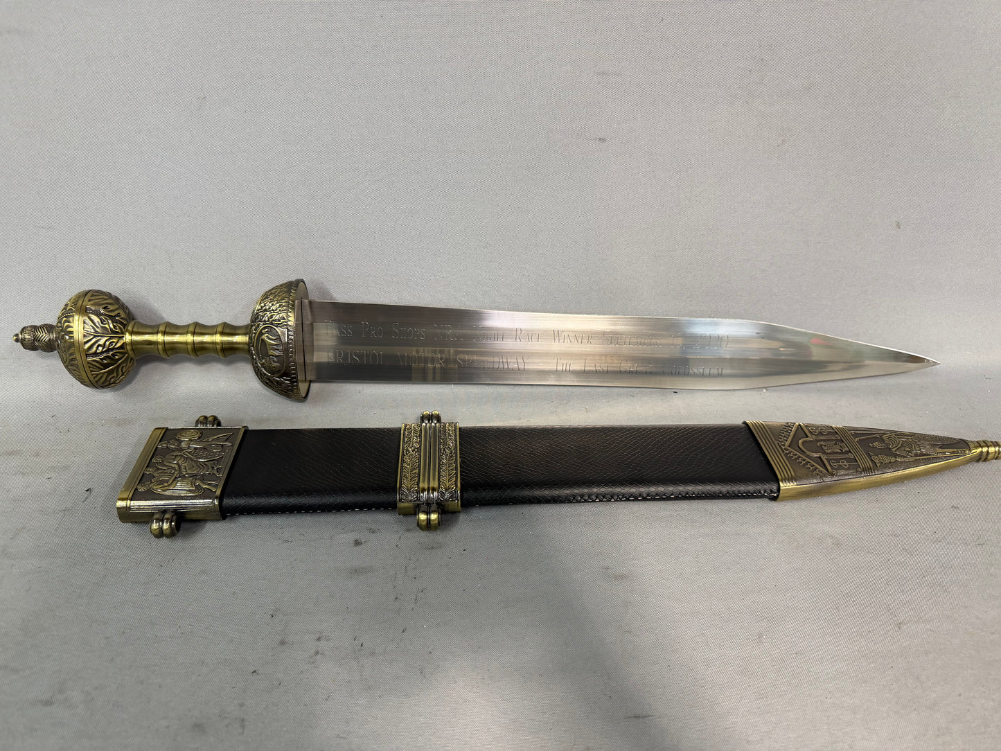 Kevin Harvick #4 2020 Bristol Night Race Nascar Team Issued Sword Trophy