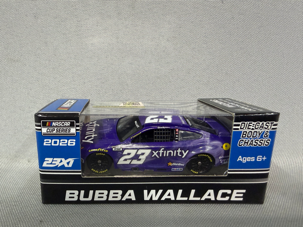 Bubba Wallace #23 2026 Xfinity Nascar 1/64 Diecast