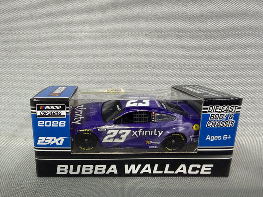 Bubba Wallace #23 2026 Xfinity Nascar 1/64 Diecast