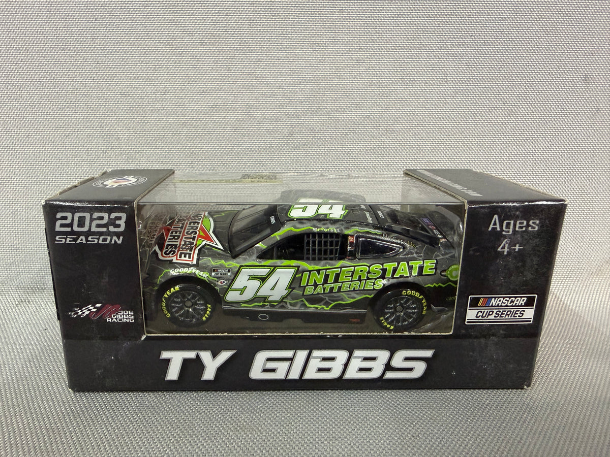Ty Gibbs #54 2023 Interstate Batteries Black Nascar 1/64 Diecast