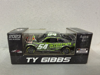 Ty Gibbs #54 2023 Interstate Batteries Black Nascar 1/64 Diecast