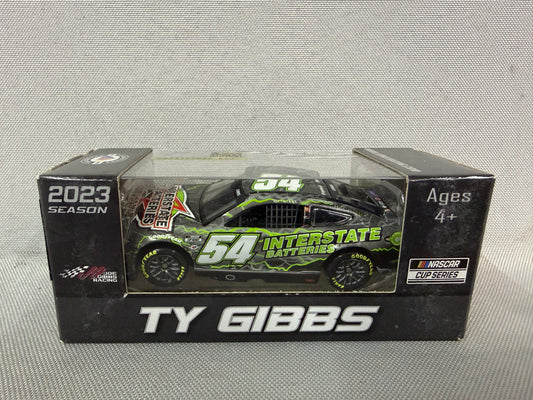 Ty Gibbs #54 2023 Interstate Batteries Black Nascar 1/64 Diecast