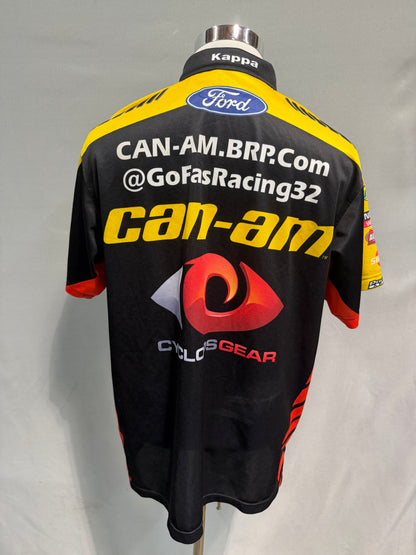 Matt Dibenedetto #32 Can Am Cyclops Gear Nascar Crew Shirt Size XL