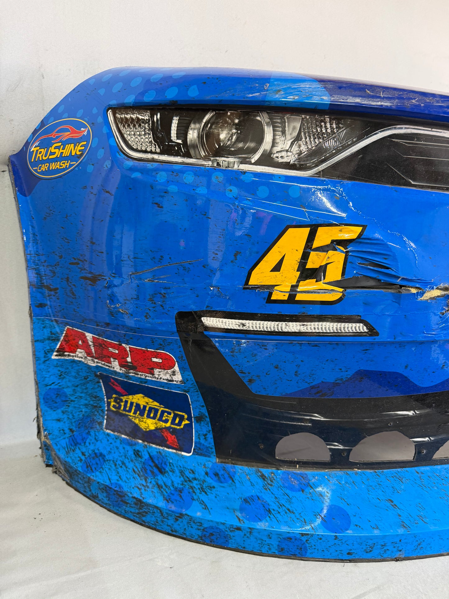 Lavar Scott #45 2026 Bristol TruShine Car Wash Nascar Front Nose