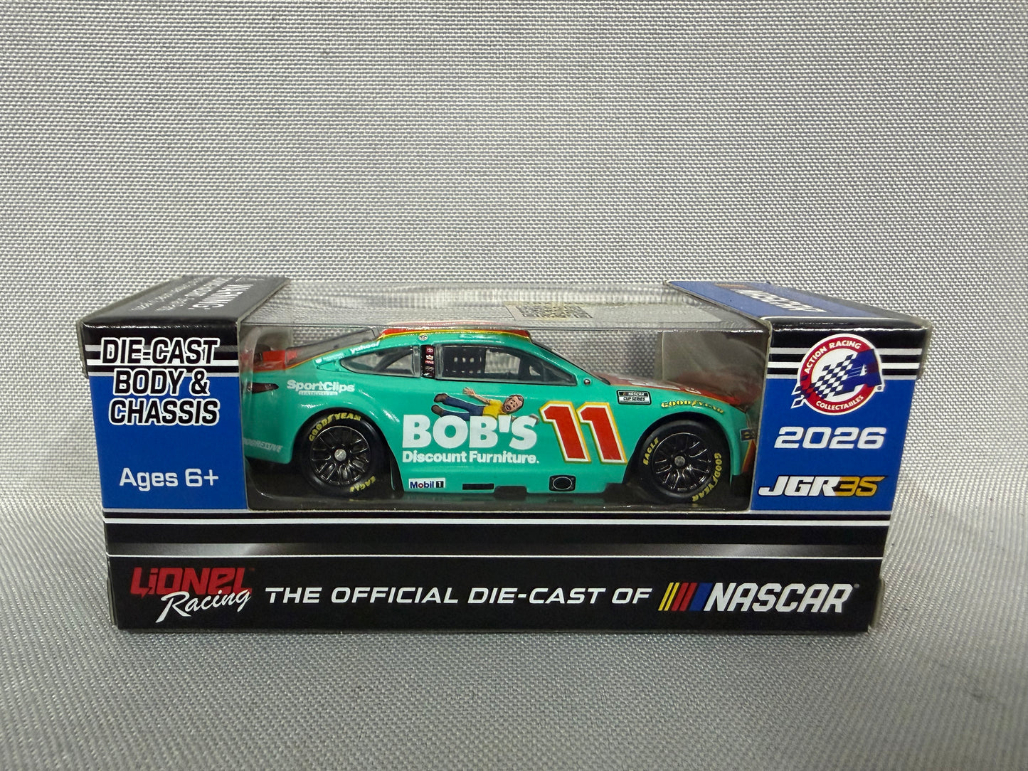 Denny Hamlin #11 2026 Bob’s Discount Furniture Nascar 1/64 Diecast