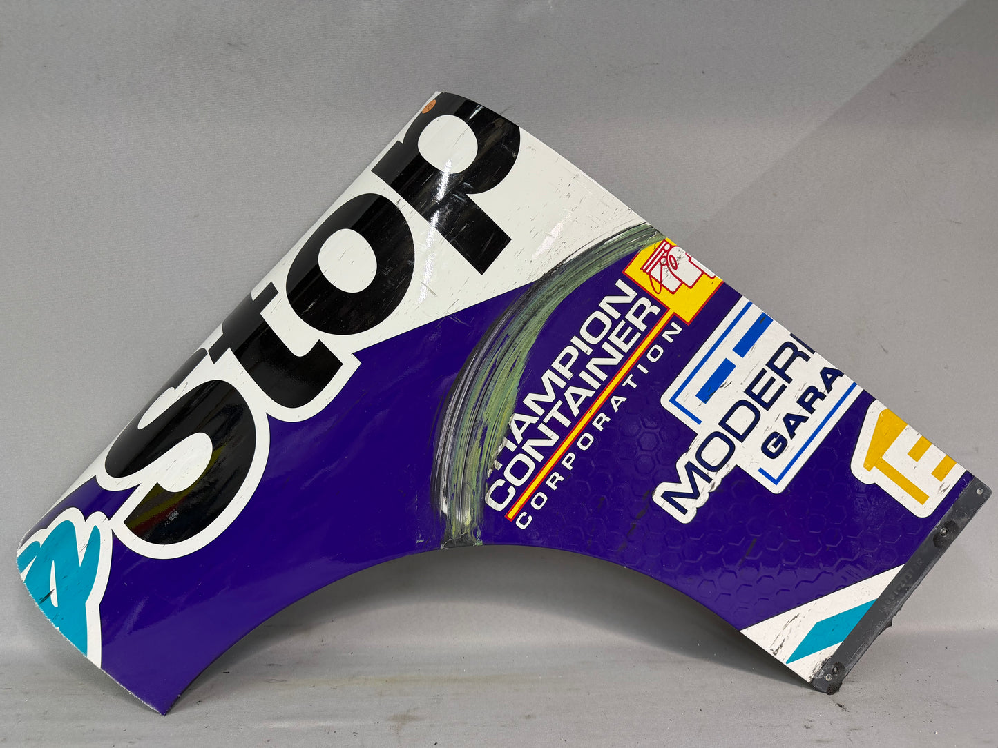 Daniel Dye #10 2025 WWTR Gateway Race To Stop Suicide Nascar Partial Quarter Panel