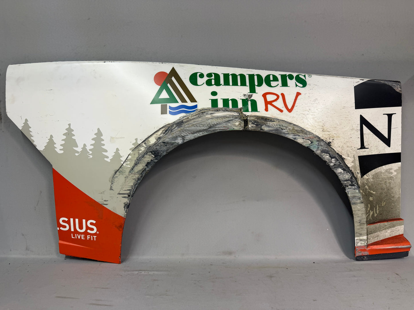 AJ Allmendinger #16 2026 Atlanta 2 Campers Inn RV Newmar Nascar Quarter Panel
