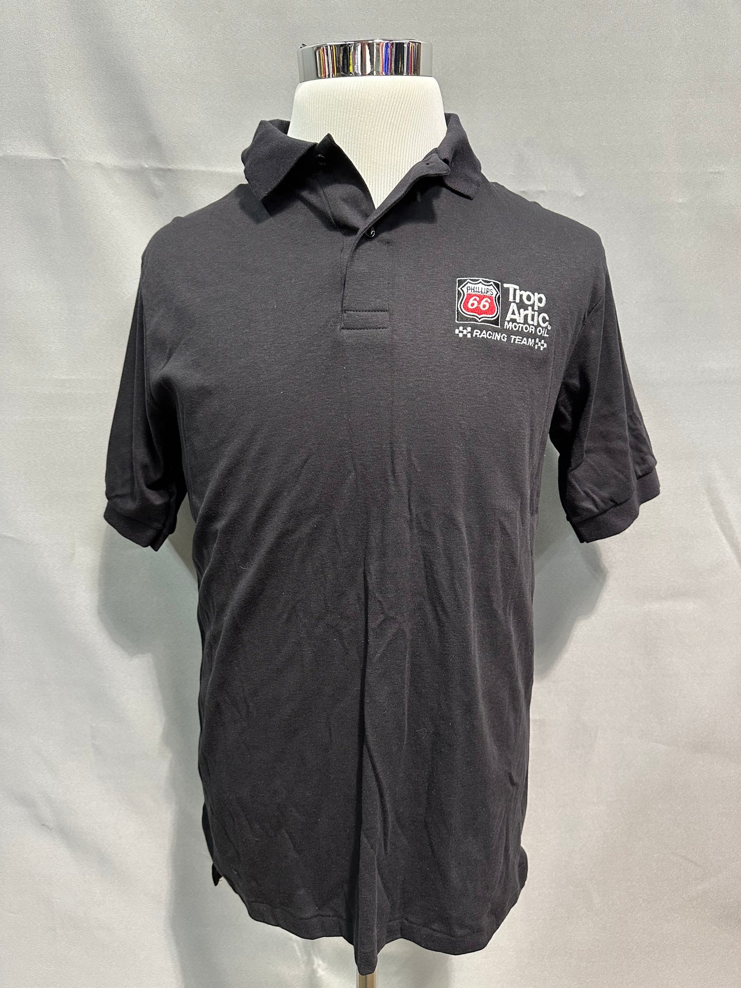 Phillips 66 Trop Artic Racing Nascar Team Issued Polo Shirt Size Large