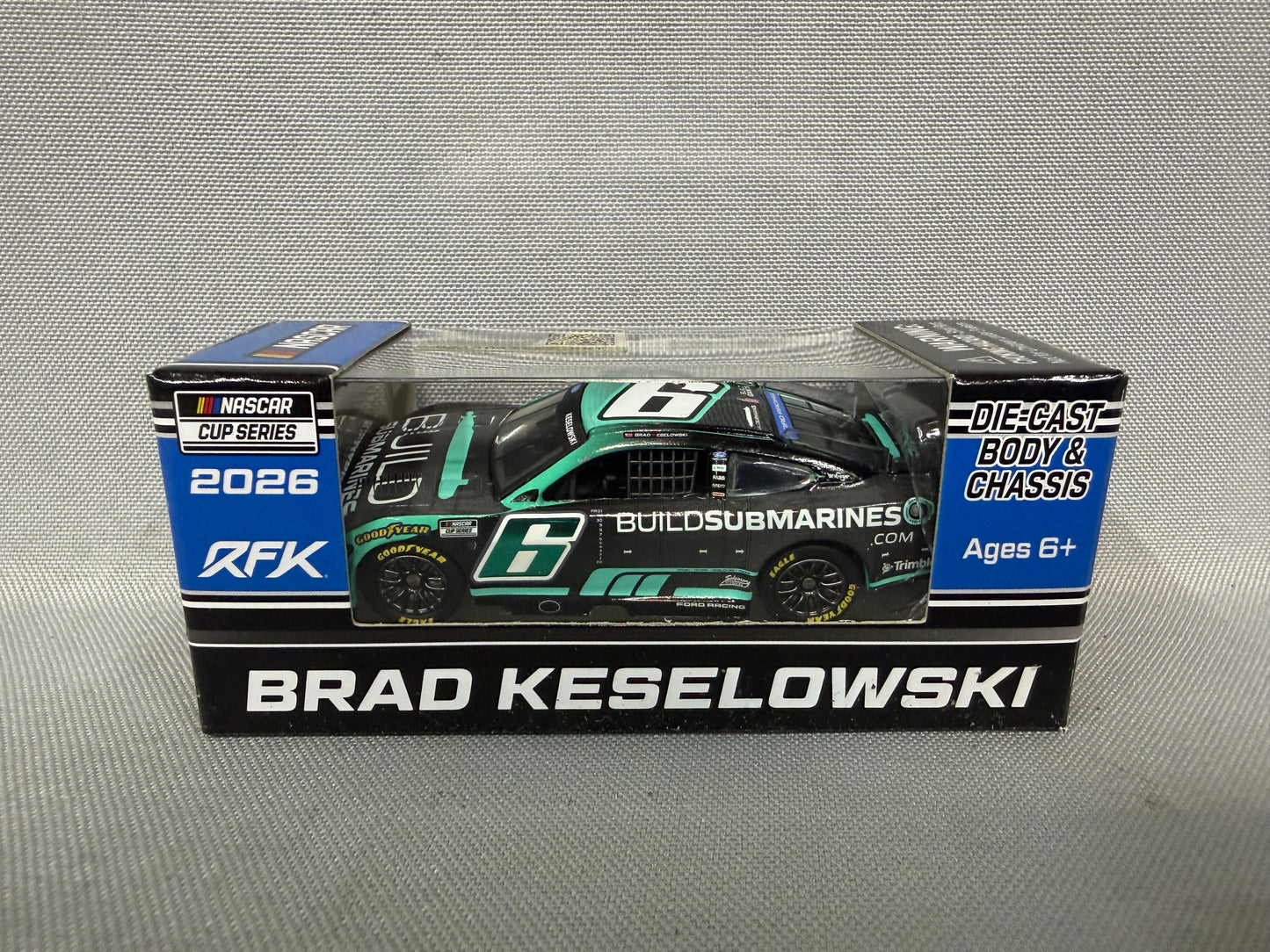 Brad Keselowski #6 2026 Build Submarines Nascar 1/64 Diecast