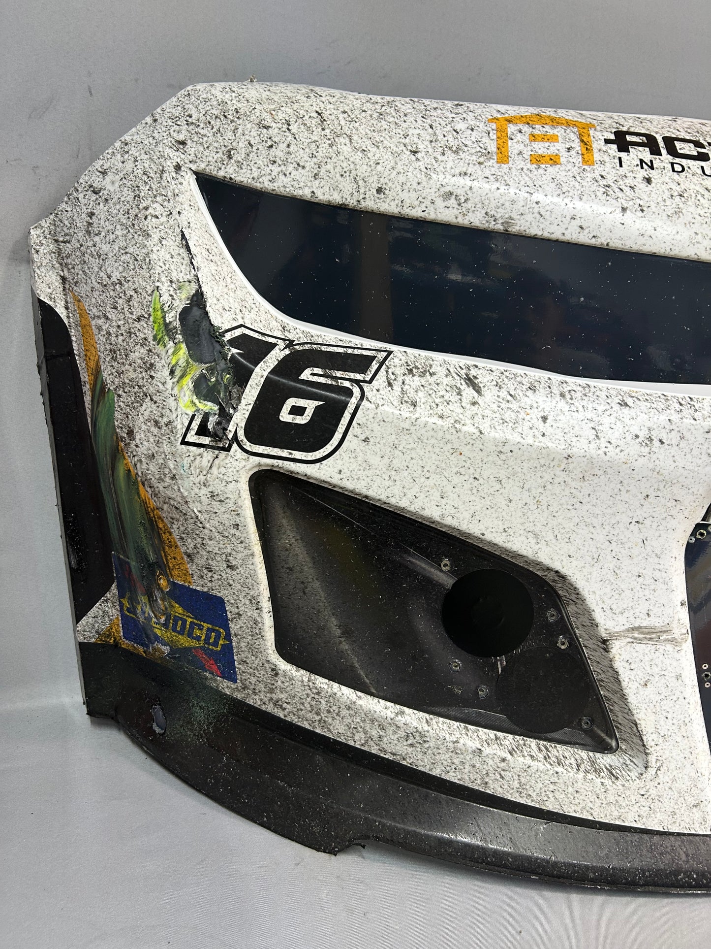 AJ Allmendinger #16 2025 Darlington Action Industries Nascar Front Nose