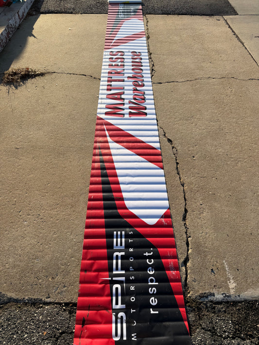 Carson Hocevar #77 2024 Mattress Warehouse Nascar Pit Wall Banner