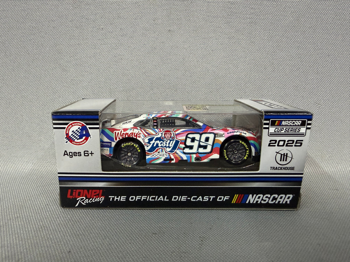 Daniel Suarez #99 2025 Wendy’s Frosty Nascar 1/64 Diecast