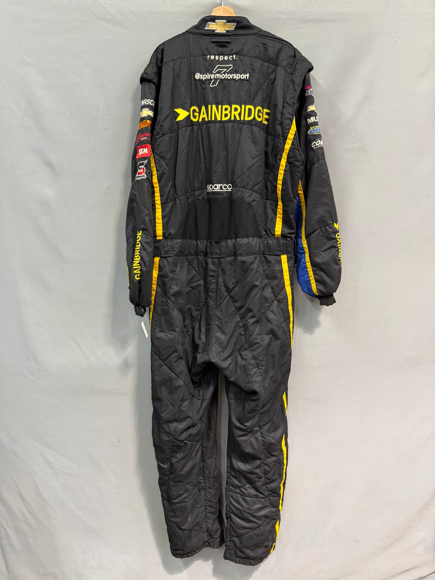 Corey Lajoie #7 2024 Gainbridge Nascar Crew Firesuit C-54 W-46 L-34