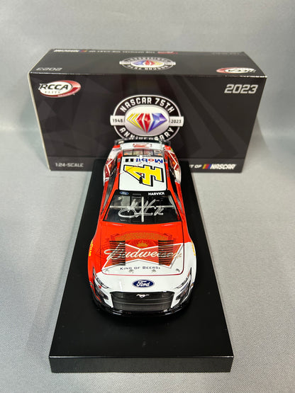 Kevin Harvick #4 2023 Autographed Budweiser Elite Nascar Diecast