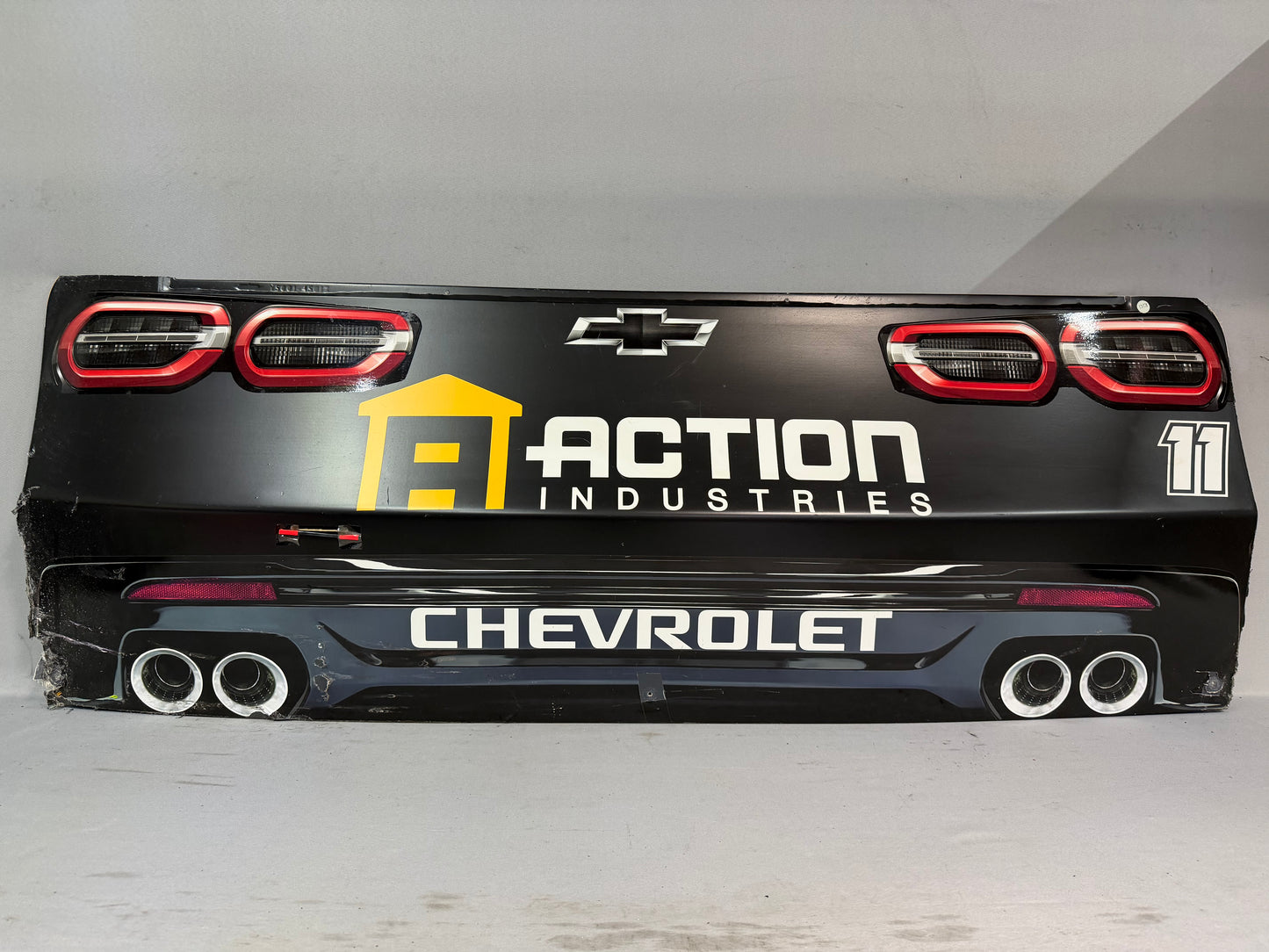 Daniel Hemric #11 2025 Charlotte Roval Action Industries Nascar Rear Bumper