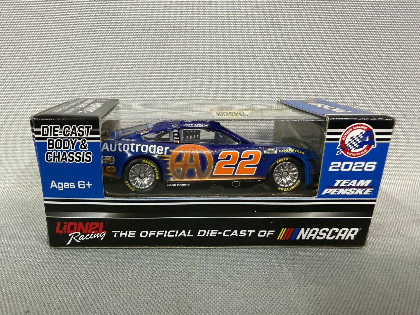 Joey Logano #22 2026 Autotrader Nascar 1/64 Diecast