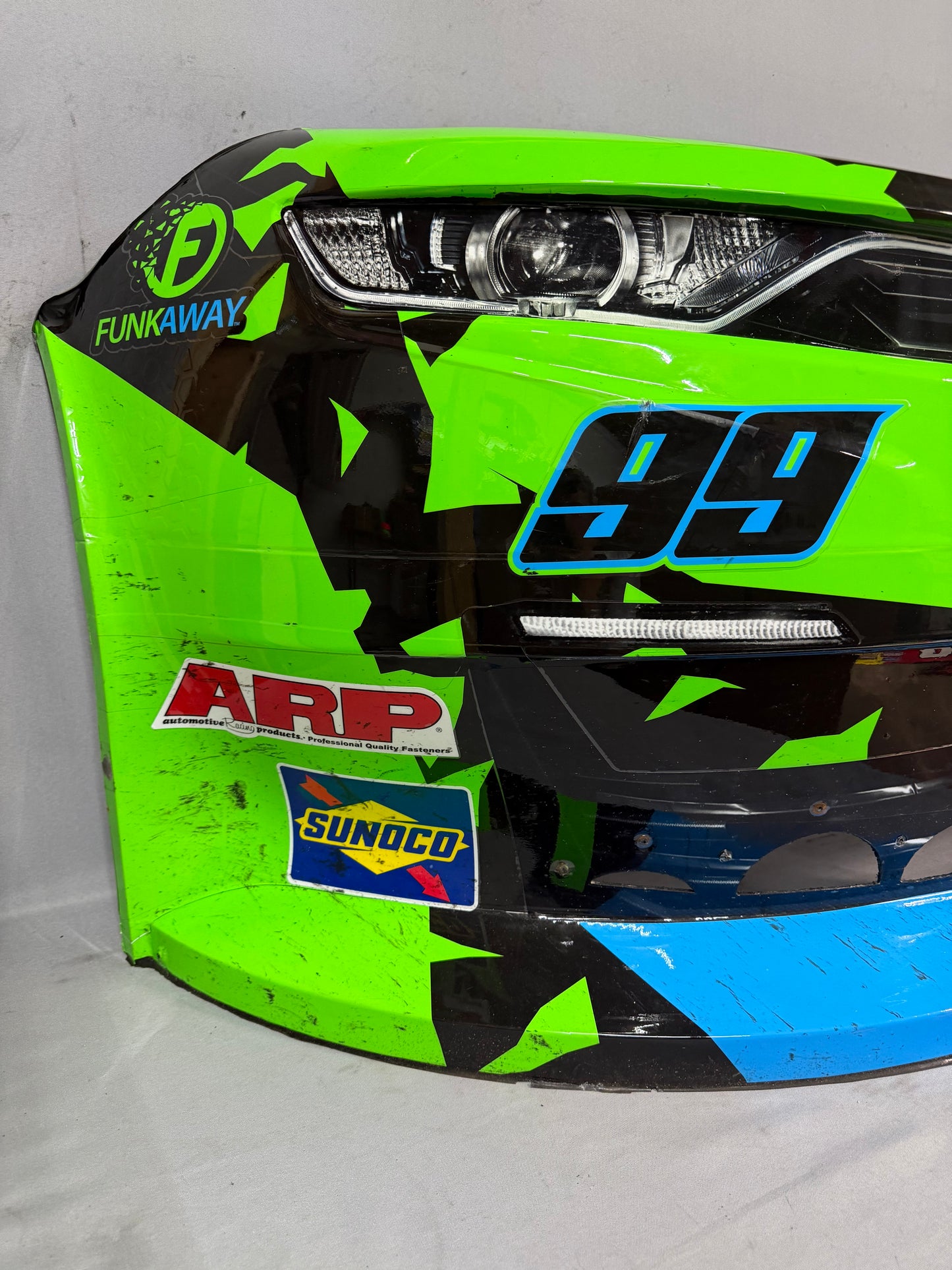 Parker Retzlaff #99 2026 Dover Funkaway Nascar Autographed Front Nose