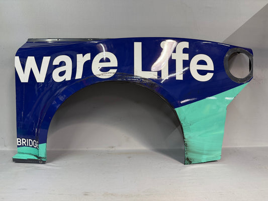Carson Hocevar #77 2025 New Hampshire Delaware Life Nascar Quarter Panel