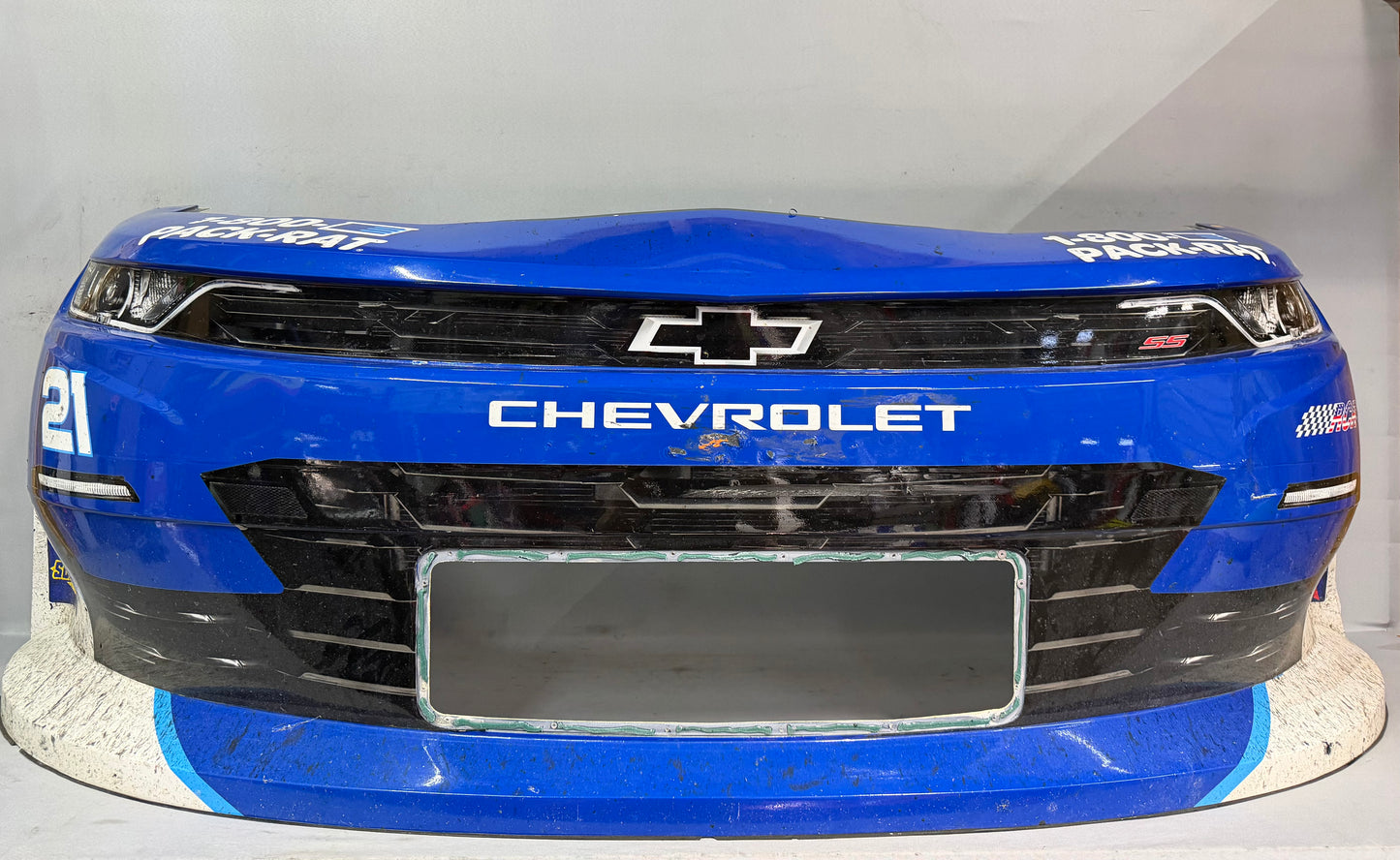 Austin Hill #21 2026 Las Vegas 1 Pack Rat Nascar Front Nose
