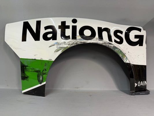 Justin Haley #7 2025 Kansas Nations Guard Nascar Quarter Panel