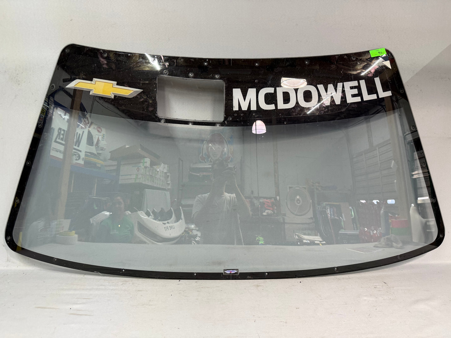 Michael McDowell #71 2026 Iowa Nascar Front Windshield