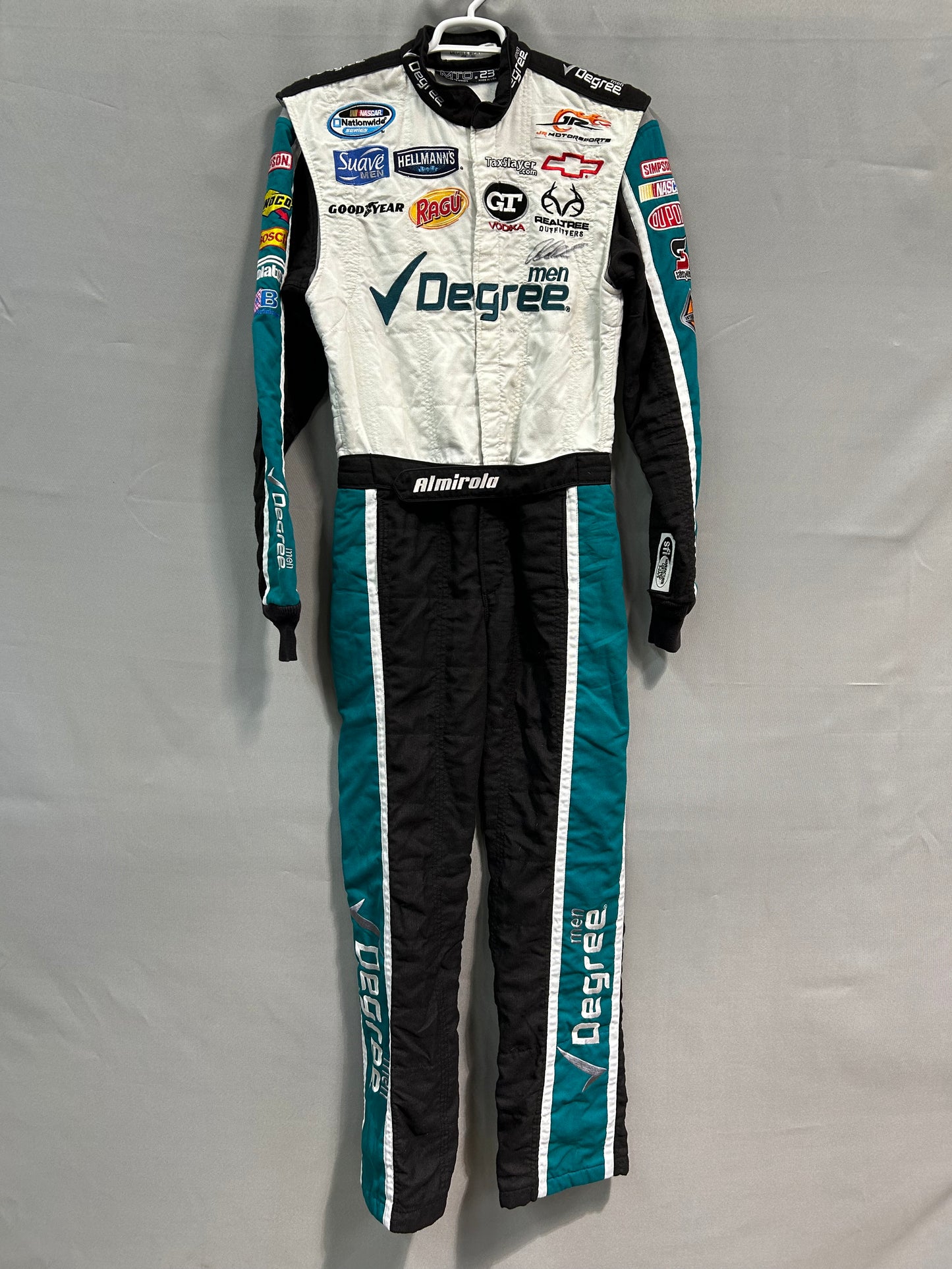 Aric Almirola #88 2011 Autographed Degree Nascar Driver Firesuit