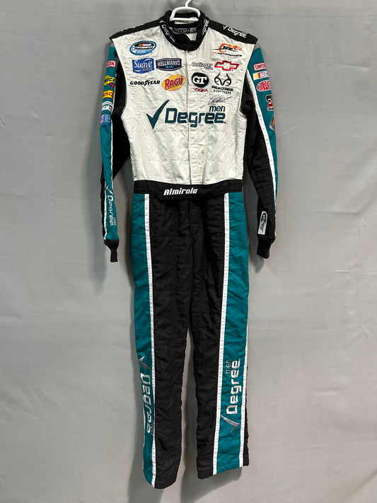 Aric Almirola #88 2011 Autographed Degree Nascar Driver Firesuit