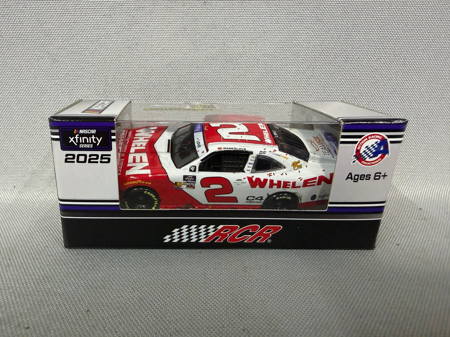 Jesse Love #2 2025 Phoenix Win Whelen Nascar 1/64 Diecast