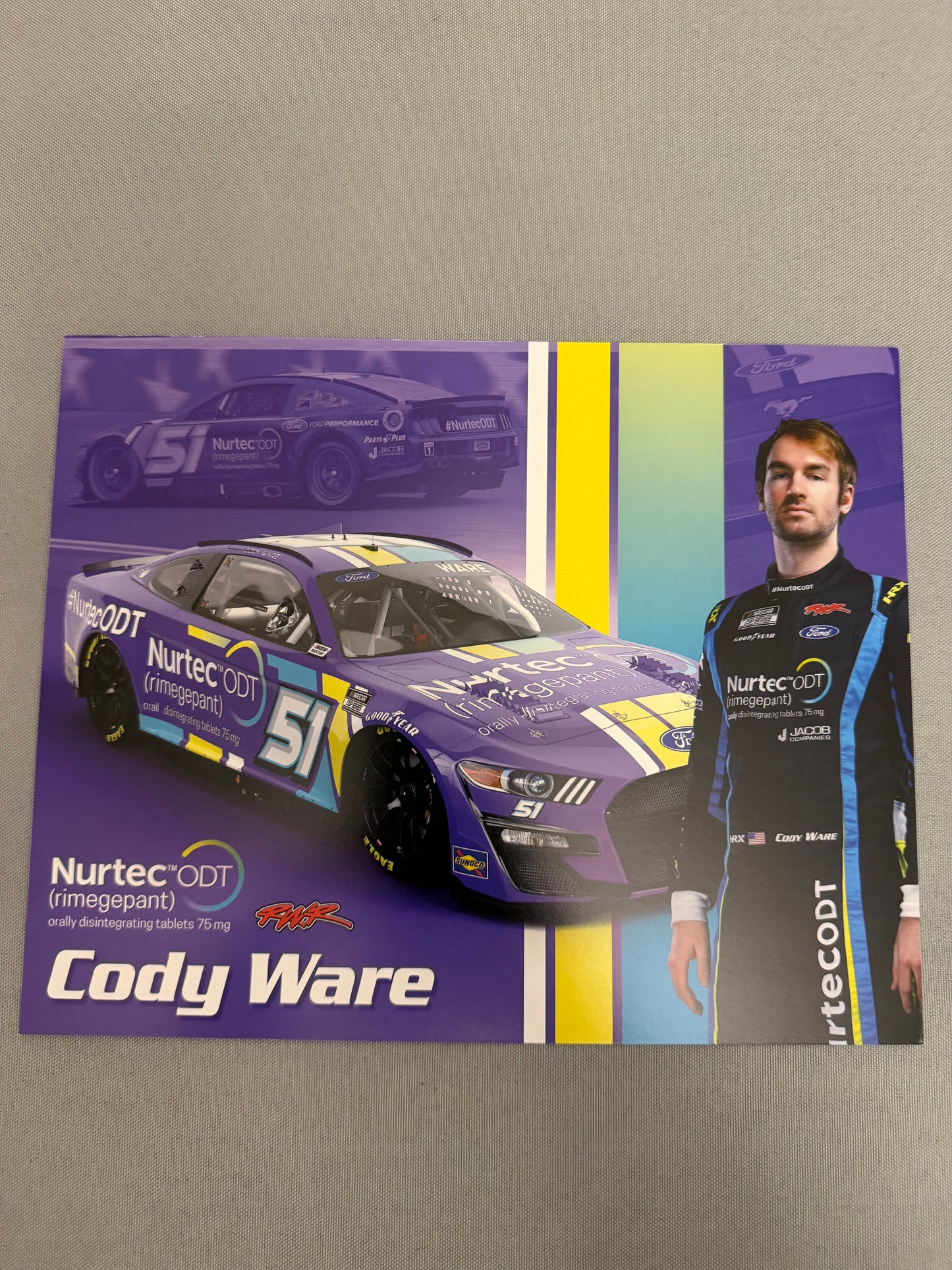 Cody Ware #52 2022 Nurtec Nascar Hero Card