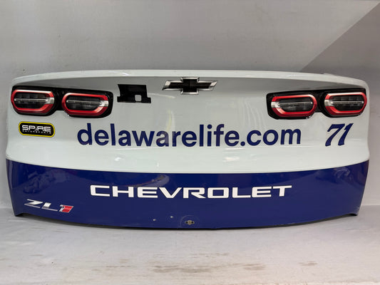 Michael McDowell #71 2026 Chicagoland Delaware Life Nascar Rear Bumper
