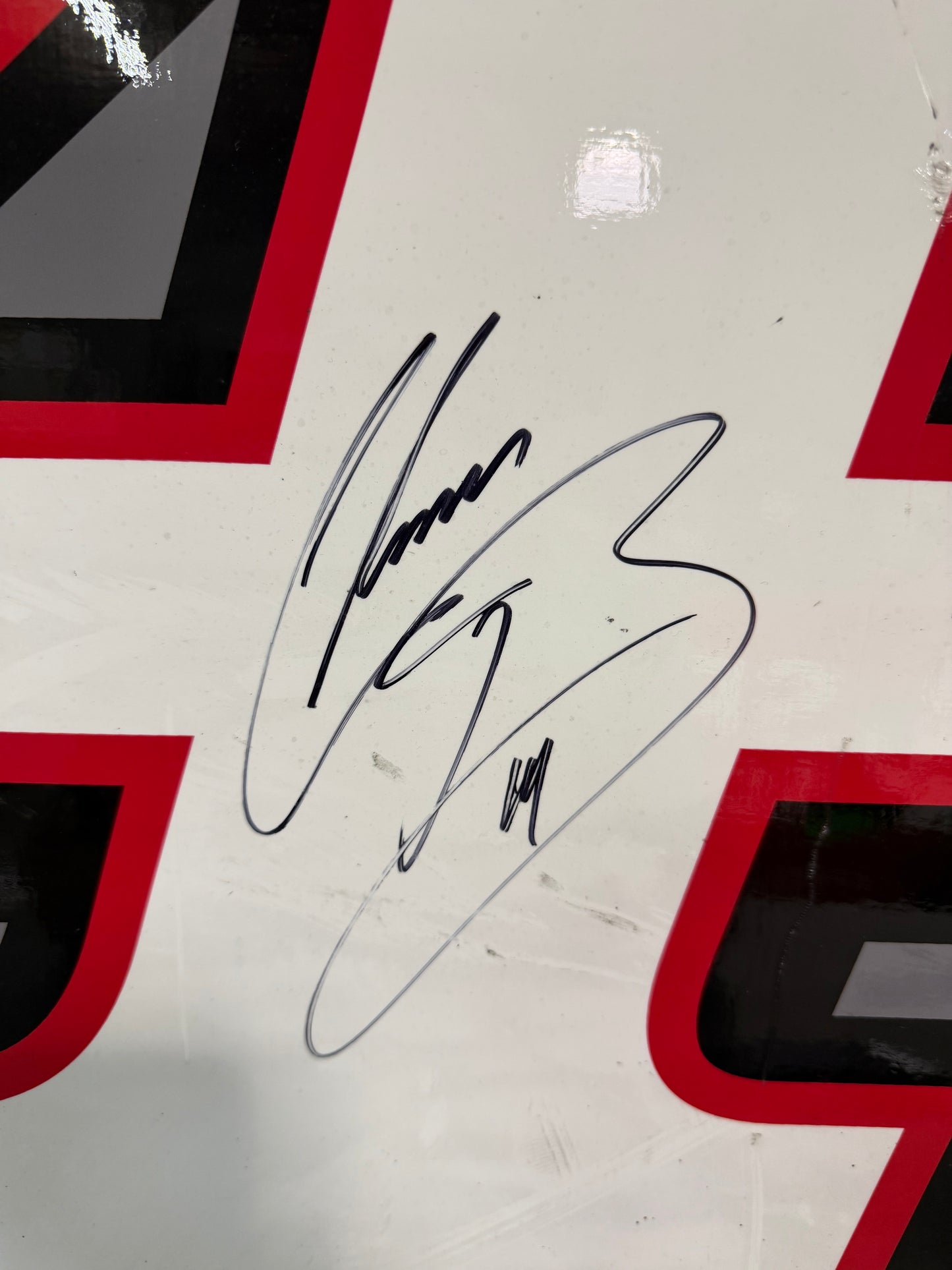 Chase Briscoe #14 2023 Mahindra Tractors Nascar Autographed Door Panel